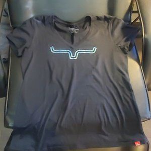 Women's Kim's Ranch Black and Glitter Tee